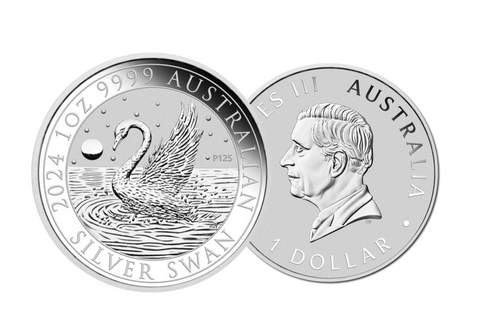 2024 Swan 1oz Silver Bullion Coin