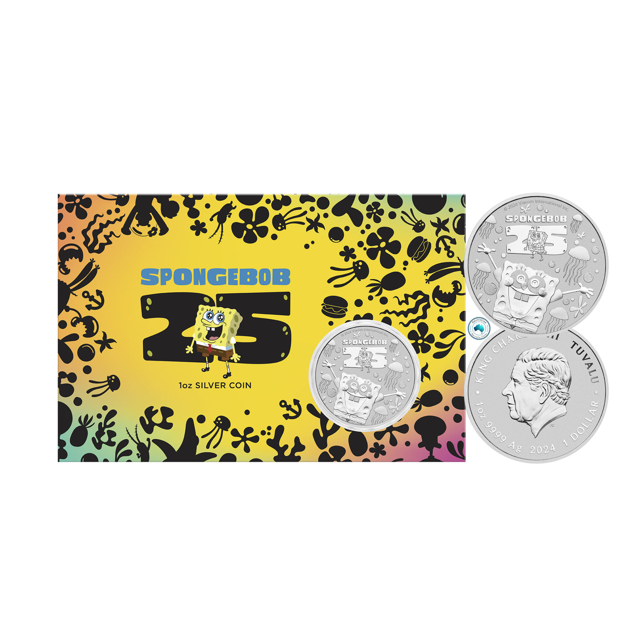 SpongeBob SquarePants Silver Coin Specialty