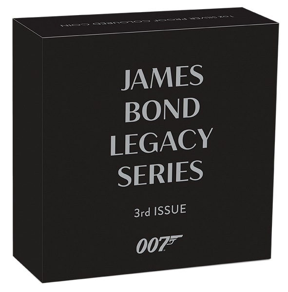 2023 James Bond Legacy Series '3rd Issue' 1oz Silver Proof Coin