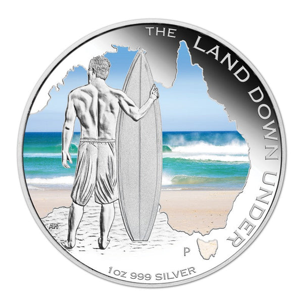 2013 The Land Down Under 'Lifestyle' 1oz Silver Proof Coin