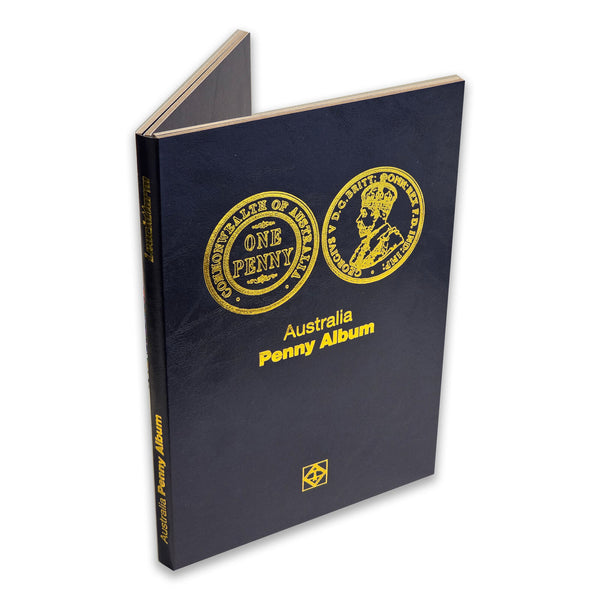 Lighthouse Push-In Style Album - Australian Penny 1911-1961 (Dansco Style)