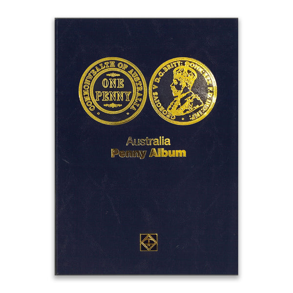 Lighthouse Push-In Style Album - Australian Penny 1911-1961 (Dansco Style)
