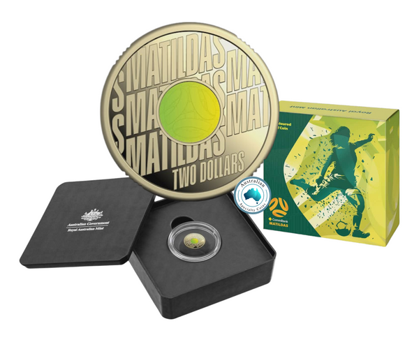 2026 Matilda's $2 Coloured Proof Coin