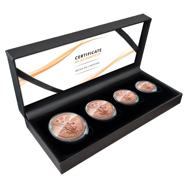 2026 Liberia Vintage Libertad 4-Coin 3.75oz Fractional Copper Set