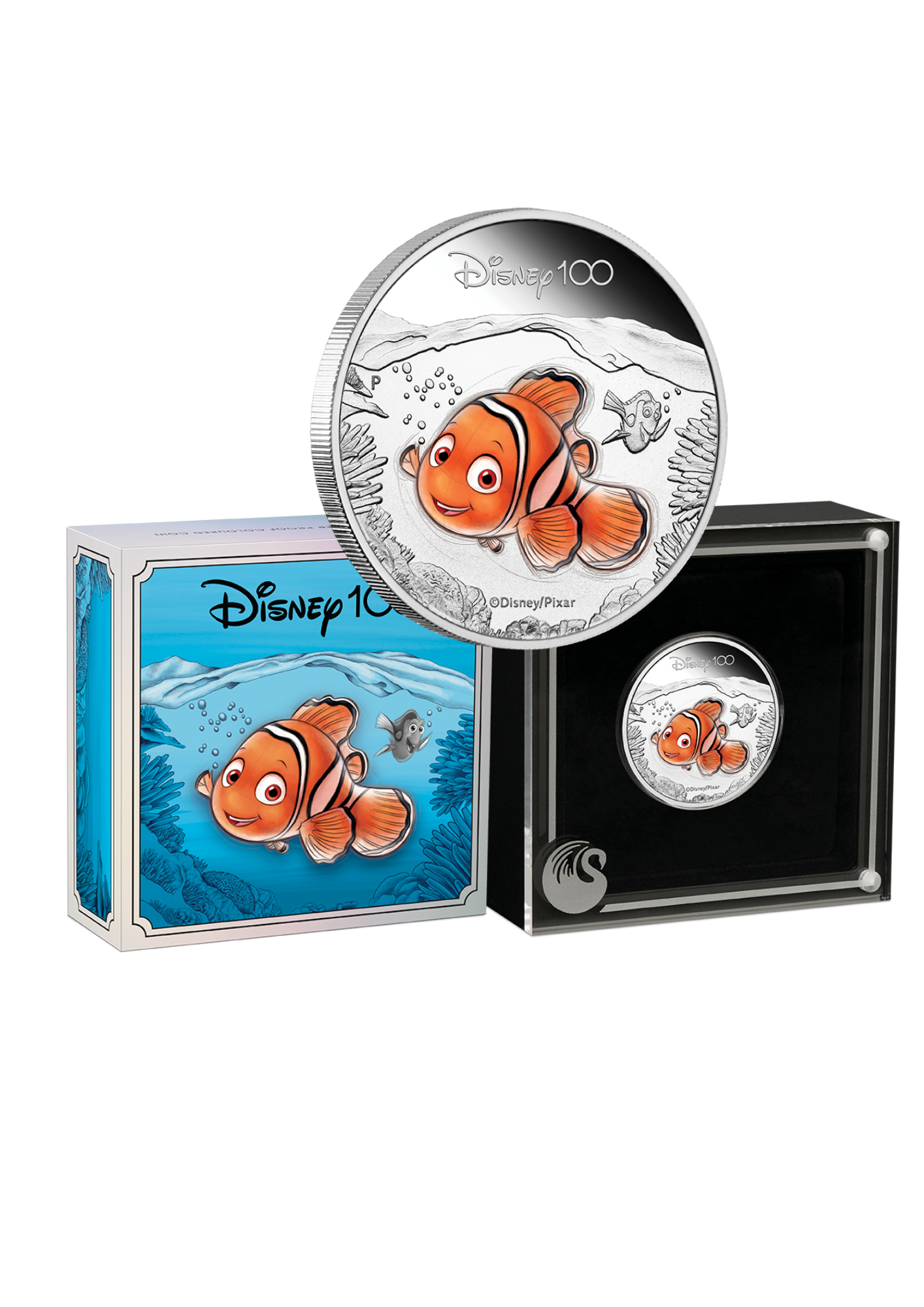 2023 Disney 100th Anniversary - Nemo 1/2oz Silver Proof Coloured Coin