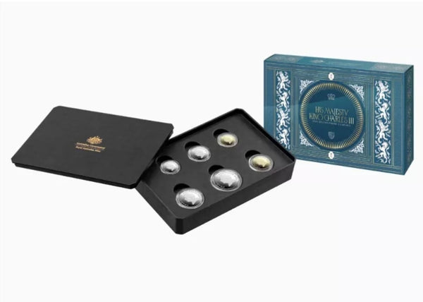 2024 Australian Uncirculated 6 Coin Proof Set - King Charles III