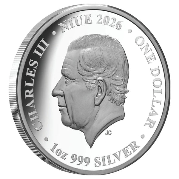 2026 Friends of the Forrest 'Fawn' 1oz Silver Coloured Proof Coin