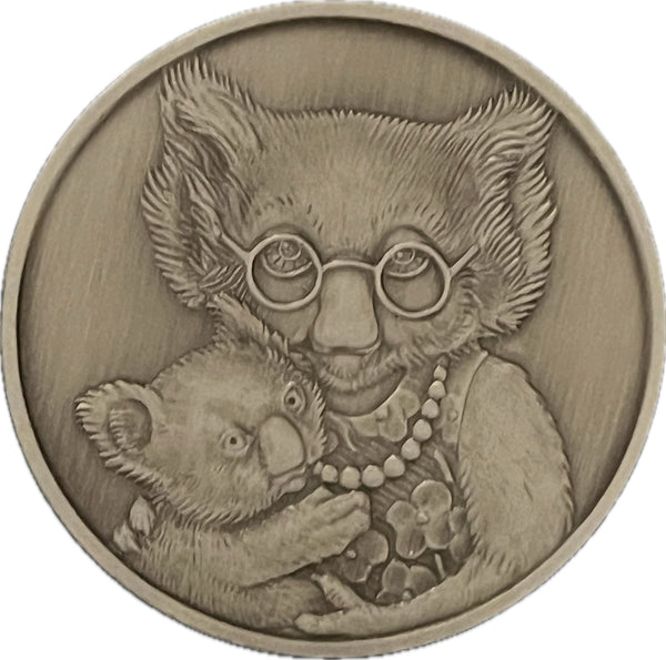 1998 Australian 6-Coin Baby Proof Set with Silver Medallion