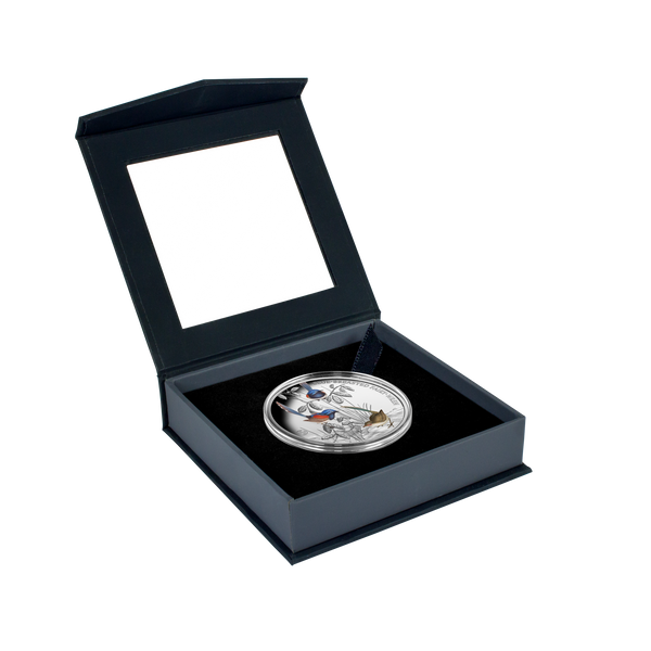 2026 Birds of Australia $1 Blue-Breasted Fairy-Wren 1oz Silver Proof Coin