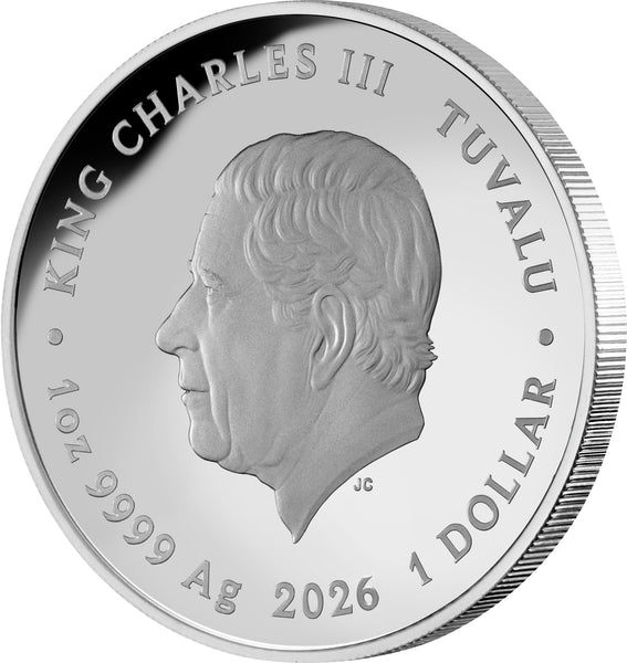 2026 Deadly & Dangerous $1 Redback Spider 20th Anniversary Privy Mark 1oz Silver Proof Coin