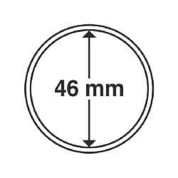 Lighthouse Coin Capsules 46mm (pack of 10)