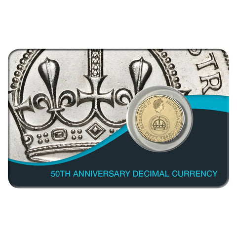 2016 50th Anniversary Decimal Currency $2 - Downies Card (New Design)