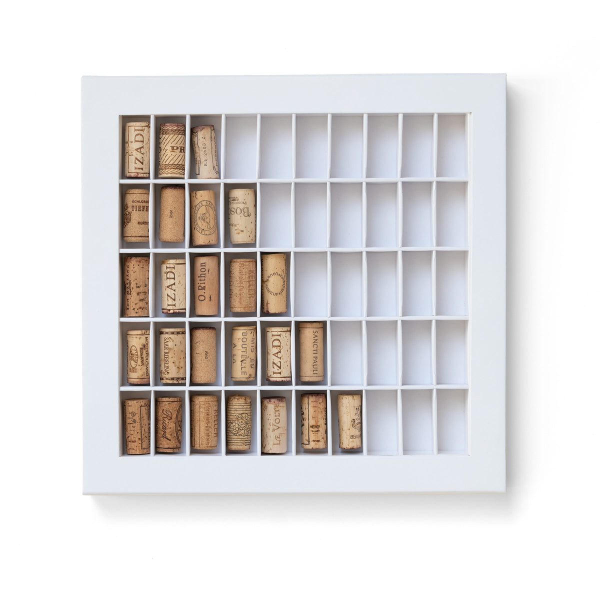 Collection Box with 50 Compartments for Wine Corks – Australian ...