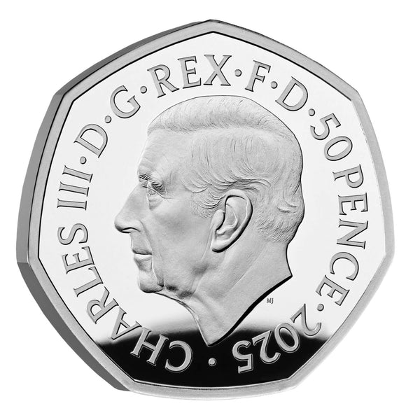2025 Stories of The Second World War UK 50p Silver Proof Coin