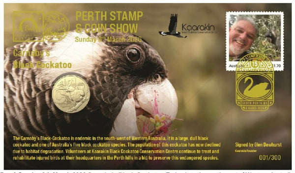 2026 Perth Stamp and Coin Show PNC Set of 4 Limited Edition Covers