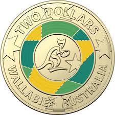 2019 Australian Wallabies $2 MS66