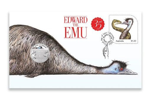 2023 Edward The Emu 20c Postal Numismatic Cover (PNC)