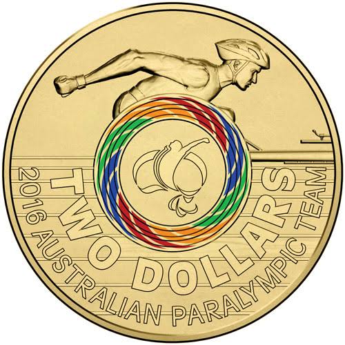 2016 Paralympics $2 MS65