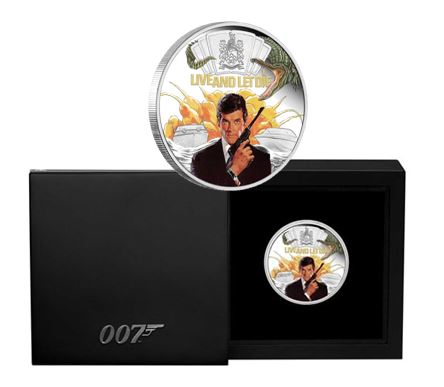 2023 James Bond 'Live and Let Die' 1oz Silver Proof Coin