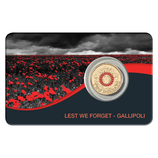 2015 Lest We Forget $2 Downies Card (New Design)