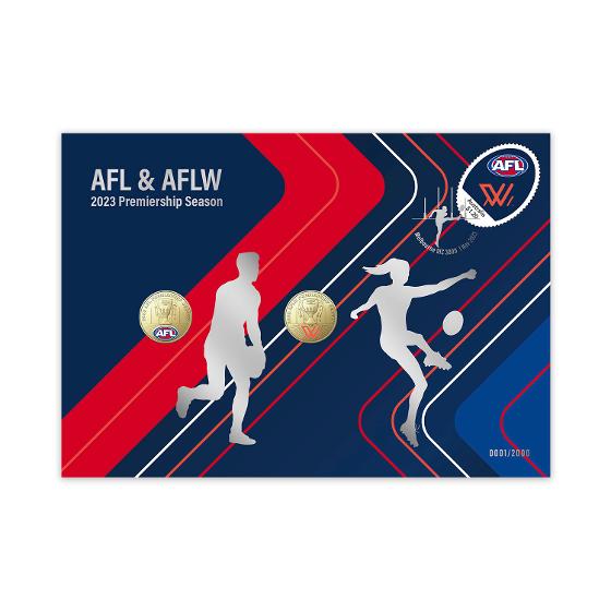 2023 AFL & AFLW Limited-Edition Two-Coin PNC