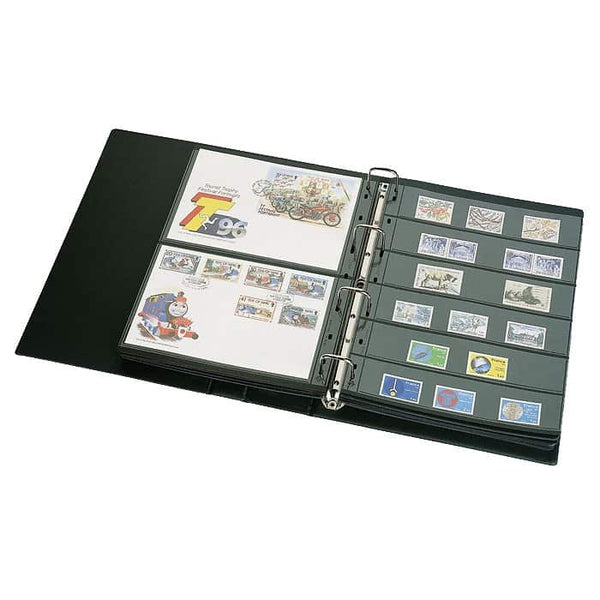 VARIO GIGANT Ringbinder & Slipcase, Classic Design, Black
