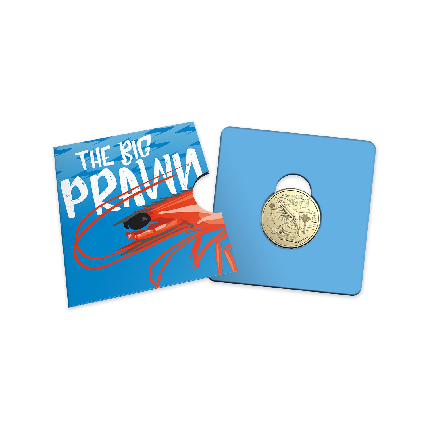 2025 Aussie Big Things 2 - $1 Uncirculated Coin on Card – The Big Prawn