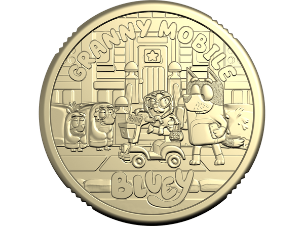 2026 Bluey – $2 Five-Coin Tube and Folder Set (Unopened)