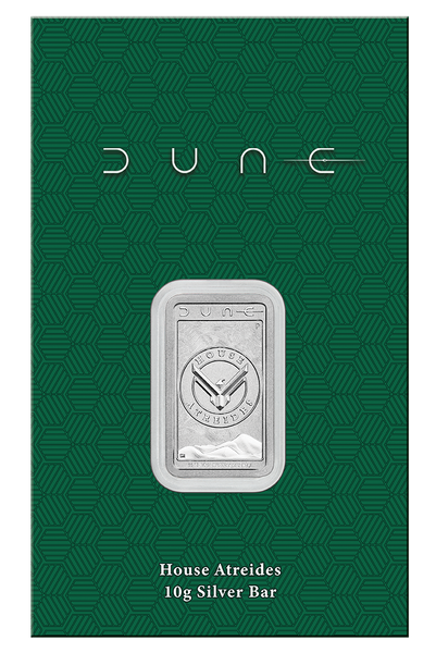 2026 Dune 'House Atreides' 10g Silver Minted Bar