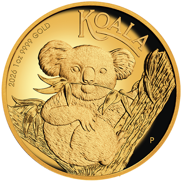 2026 Koala 1oz Gold Proof Ultra High Relief Coin