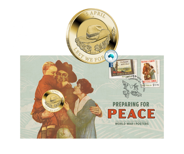 2026 Preparing for Peace 'World War I Poster' $1 PNC