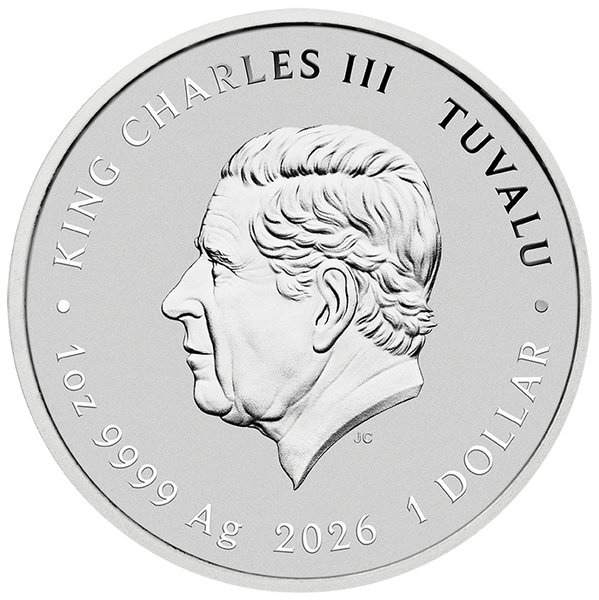 40 Years of Top Gun 2026 1oz Silver Coloured Coin