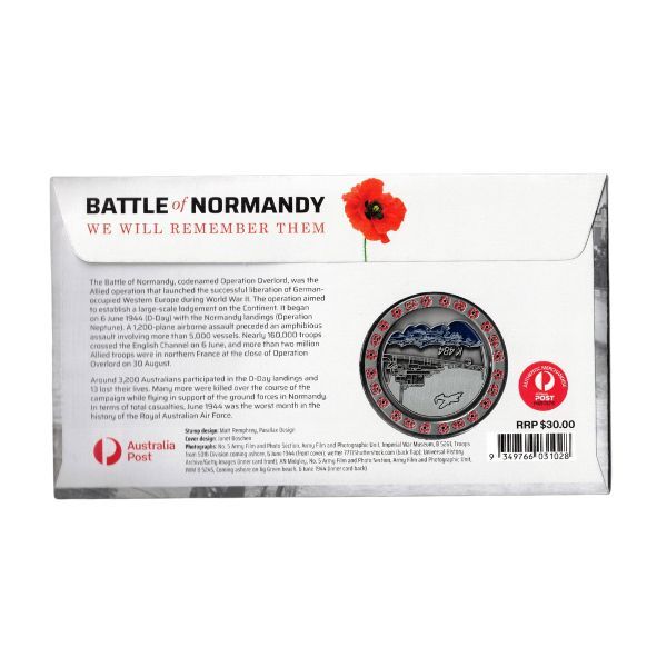 2024 Battle of Normandy Limited Edition Medallion PNC