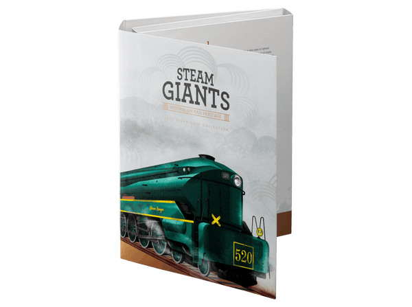 2025 Steam Giants Seven-Coin 50c Coloured Uncirculated Collection