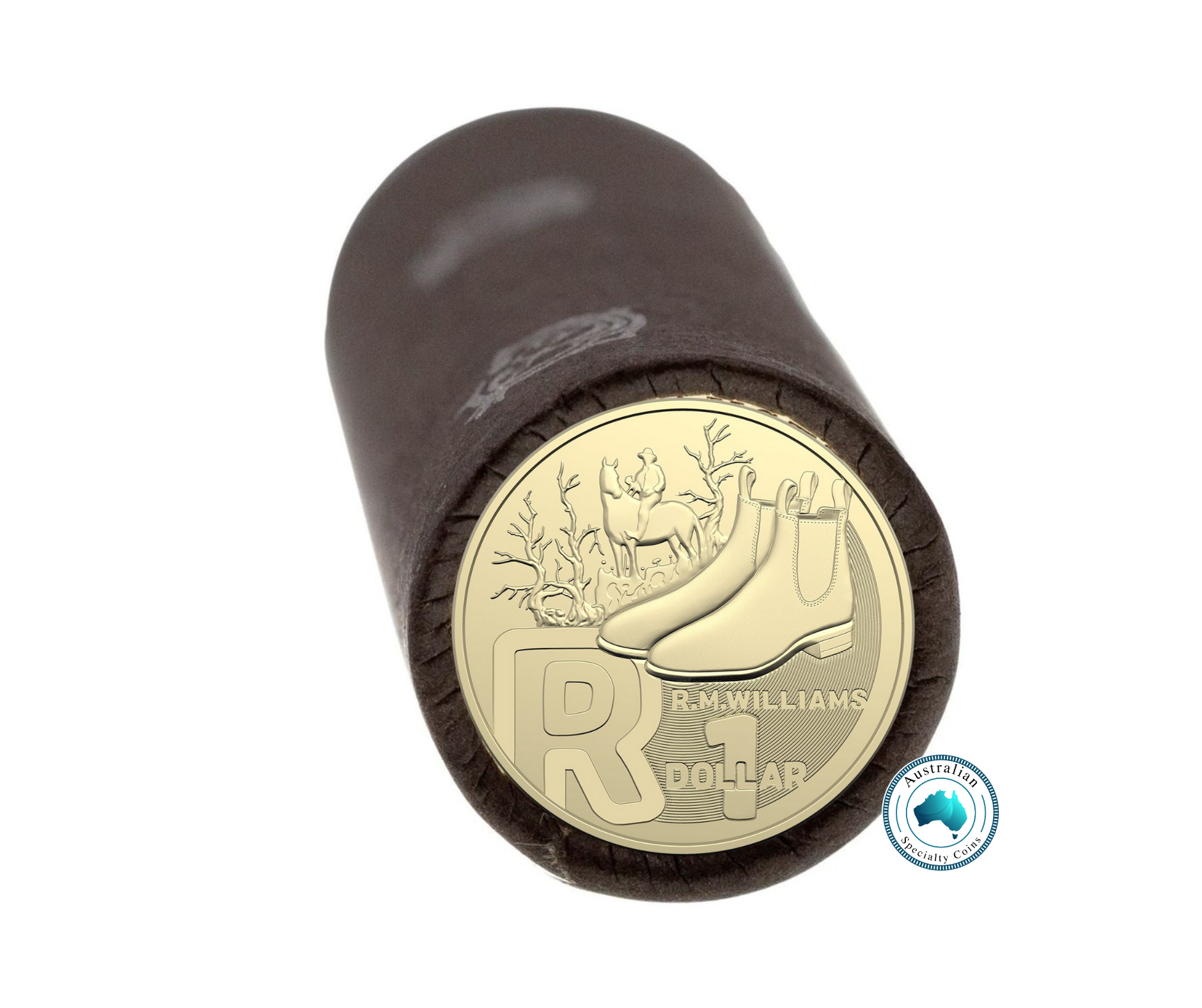 2022 Great Aussie Coin Hunt 'R - R.M Williams' $1 Cotton & Co Roll