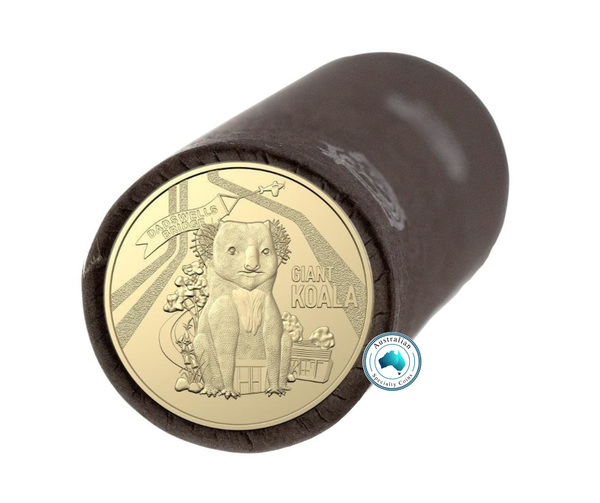 2023 Aussie Big Things 'Giant Koala' $1 Cotton & Co Roll -Includes Protective Tube