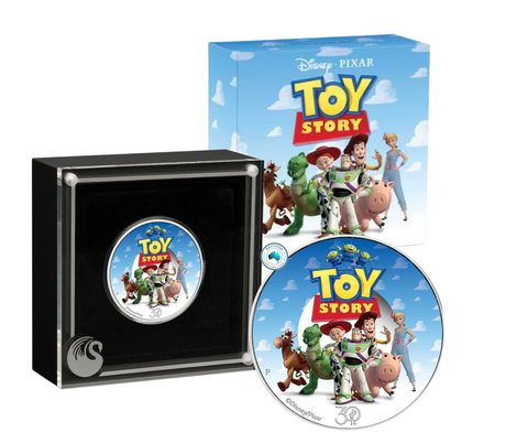 2025 Toy Story '30 Years & Beyond' 1/2oz Silver Proof Coloured Coin