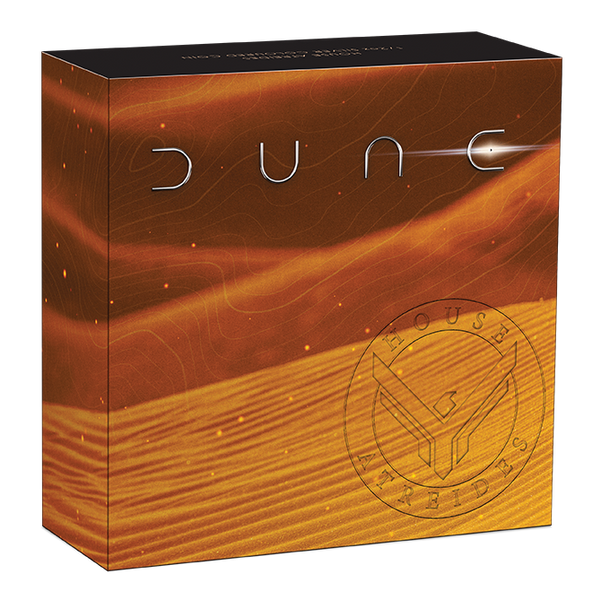 2026 Dune 'House Atredies' 1/2oz Silver Coloured Proof Coin