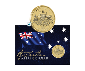2026 Australian Citizenship $1 Carded Coin