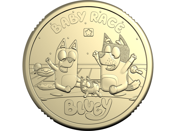 2026 Bluey – $2 Five-Coin Tube and Folder Set (Unopened)