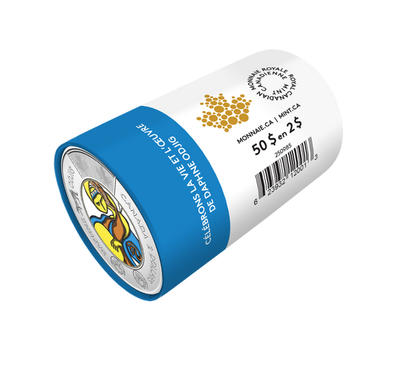 2025 Celebrating the Life and Art of Daphne Odjig $2 Special Wrap Roll Box Set