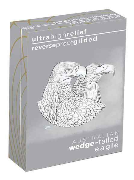 2026 Australian Wedge-Tailed Eagle 2oz High-Relief Gilded Coin