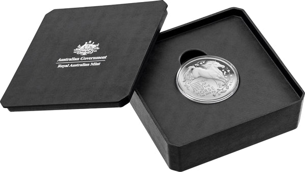 2026 Year of the Horse $5 Domed Fine Silver Proof Coin