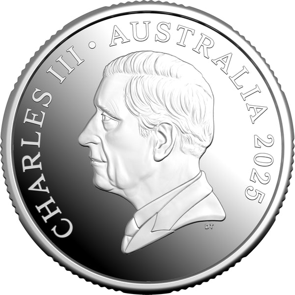 2025 Bluey Christmas $1 Silver Proof Coin