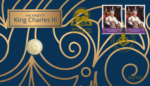 2024 King Charles III Effigy $2 PNC - Sydney Money Expo