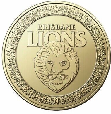 2024 Brisbane Lions Football Club $1 Limited Edition PNC