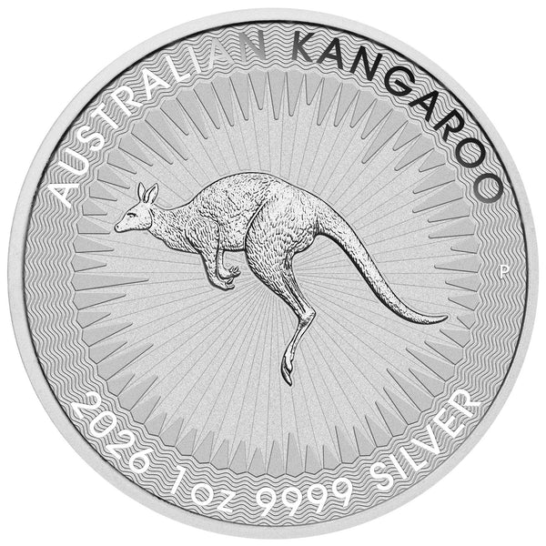 2026 Australian Kangaroo 1oz Silver Bullion Coin