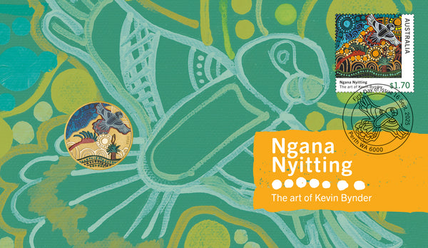 2025 Ngana Nyitting – The Art of Kevin Bynder 'Black Cockatoo' $1 PNC
