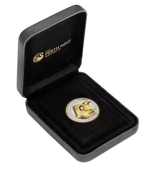 2026 Australian Wedge-Tailed Eagle 2oz High-Relief Gilded Coin