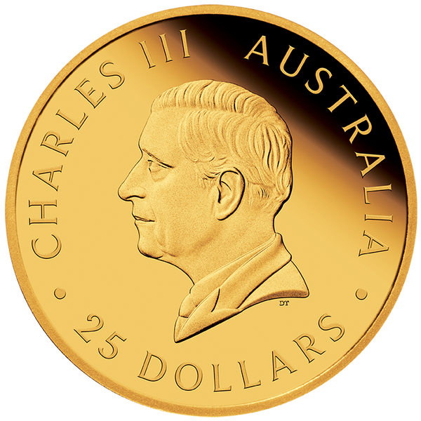 2025 Australian Kookaburra 1/4oz Gold Proof Coin